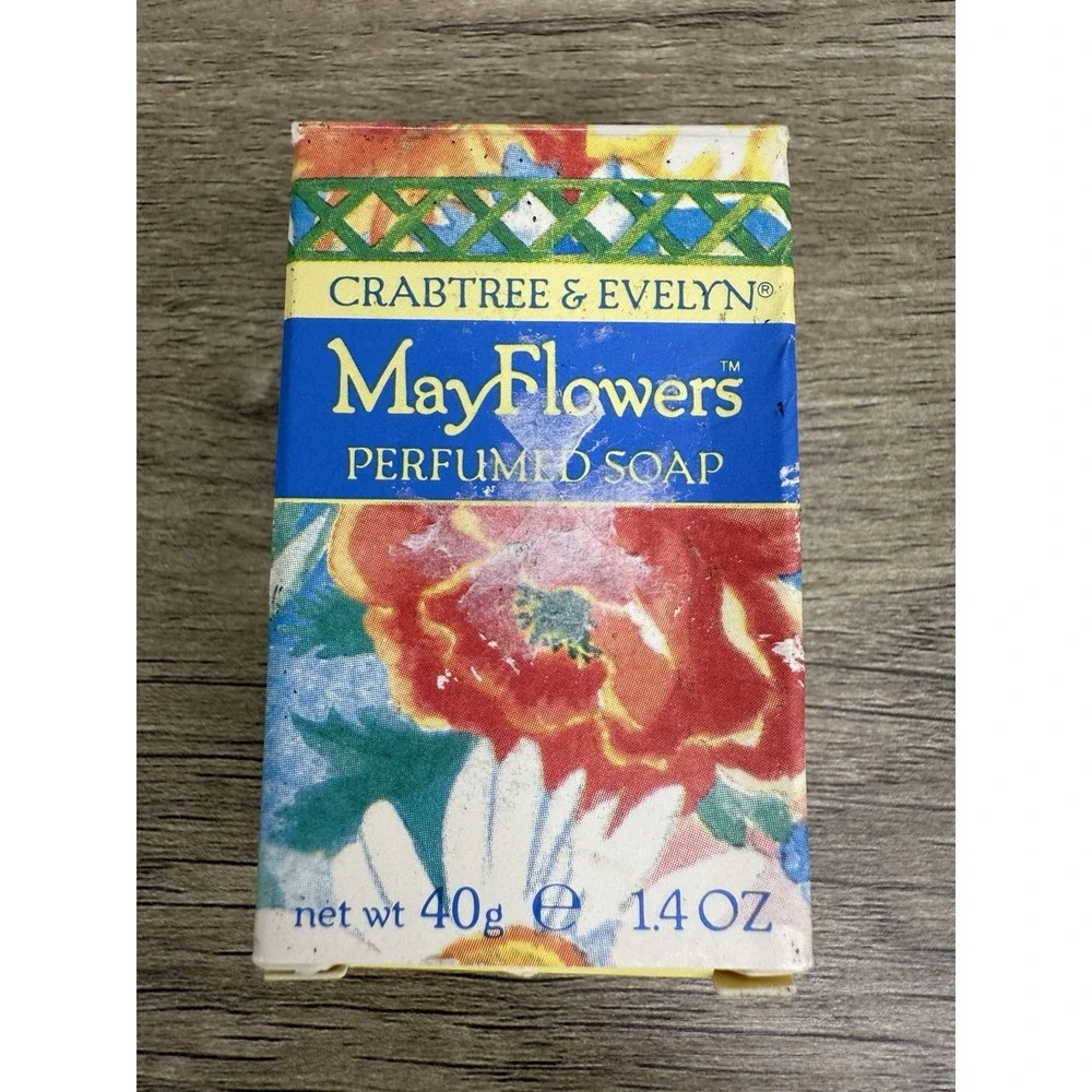 CRABTREE‎ & EVELYN MayFlowers Perfumed Soap, 1.4oz,  Discontinued